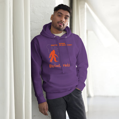 What they say about big Feet Unisex Hoodie