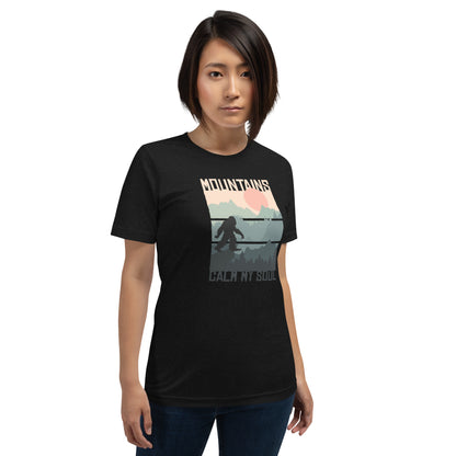 Mountains Calm My Soul Unisex t-shirt