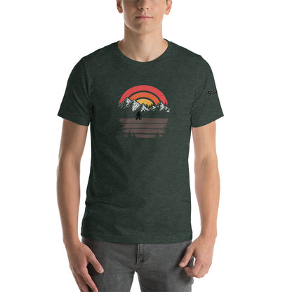Sunset Walk Unisex t-shirt