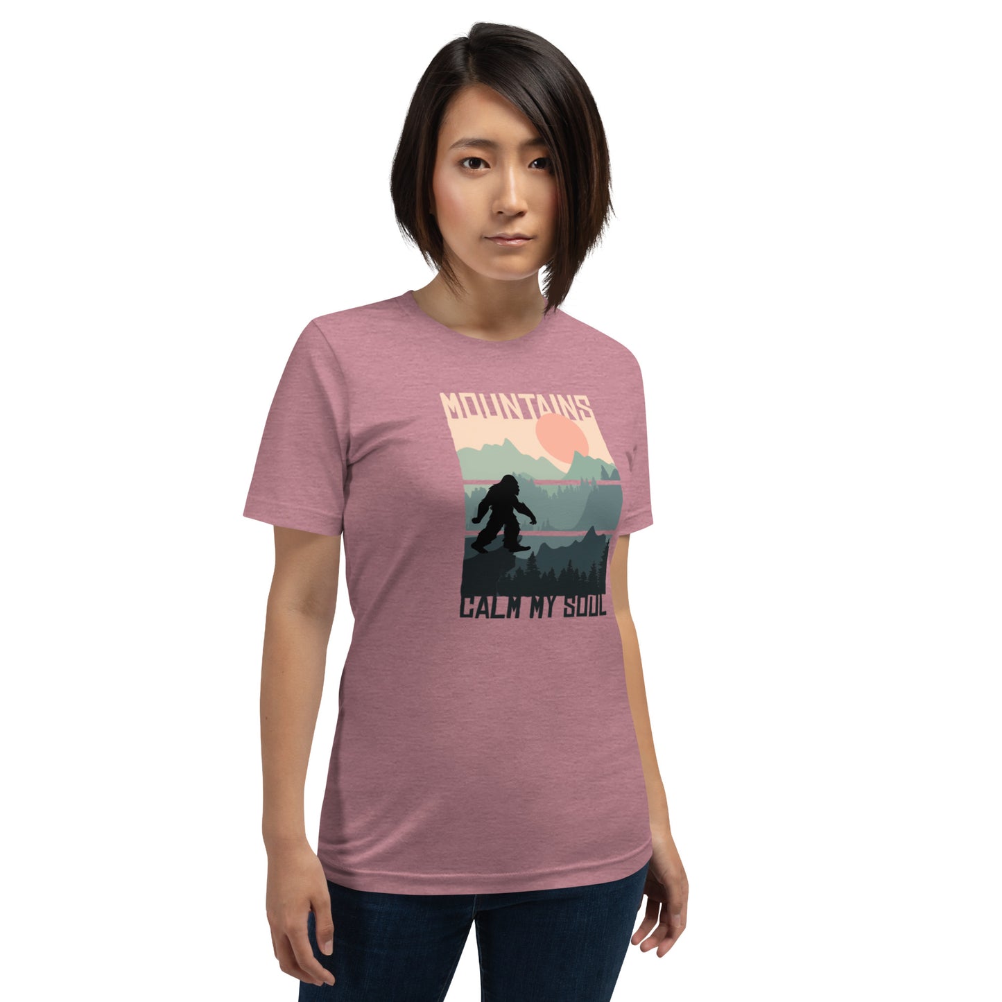 Mountains Calm My Soul Unisex t-shirt