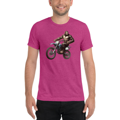 Dirt bike Squatch Short sleeve t-shirt